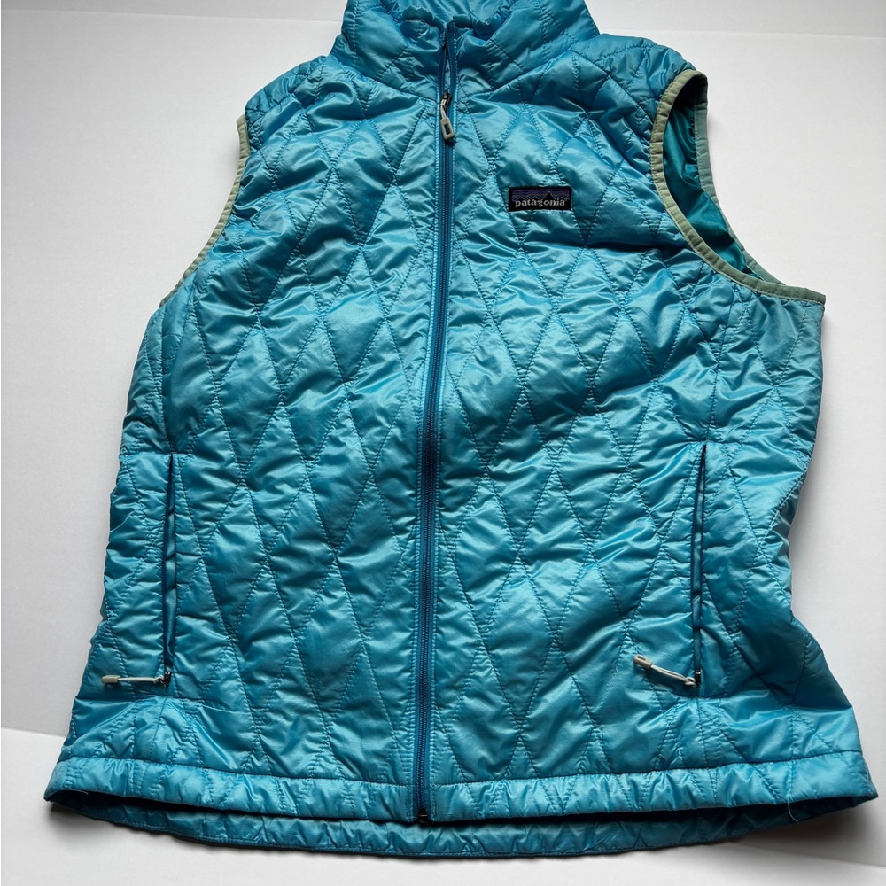 Patagonia Blue Quilted Vest